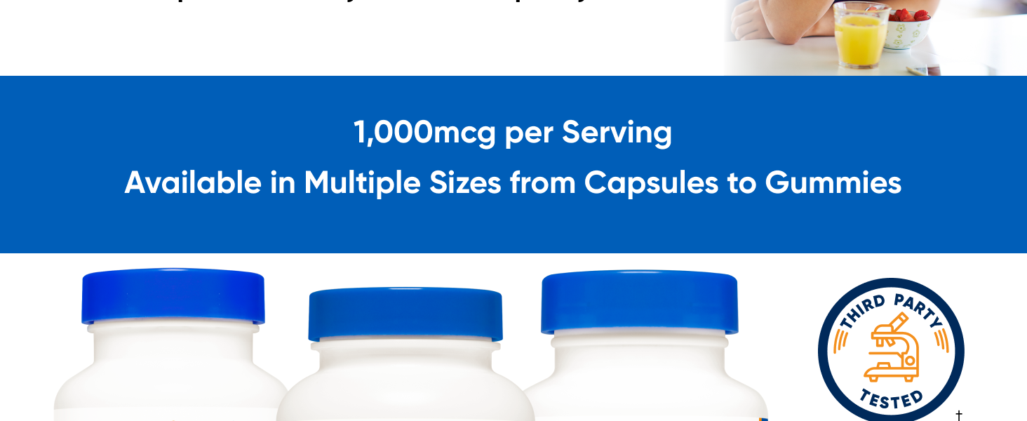 Nutricost Folic Acid (Vitamin B9) 1000 mcg, 240 Capsules