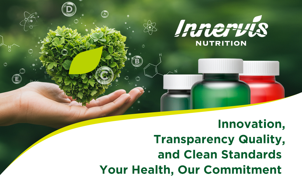 L-Methylfolate 1000mcg (120 Caps) Active Folate for Heart, Nerve Health & Homocysteine Support* - 5-MTHF Methylated Vitamin B9-1700 mcg DFE by Innervis Nutrition