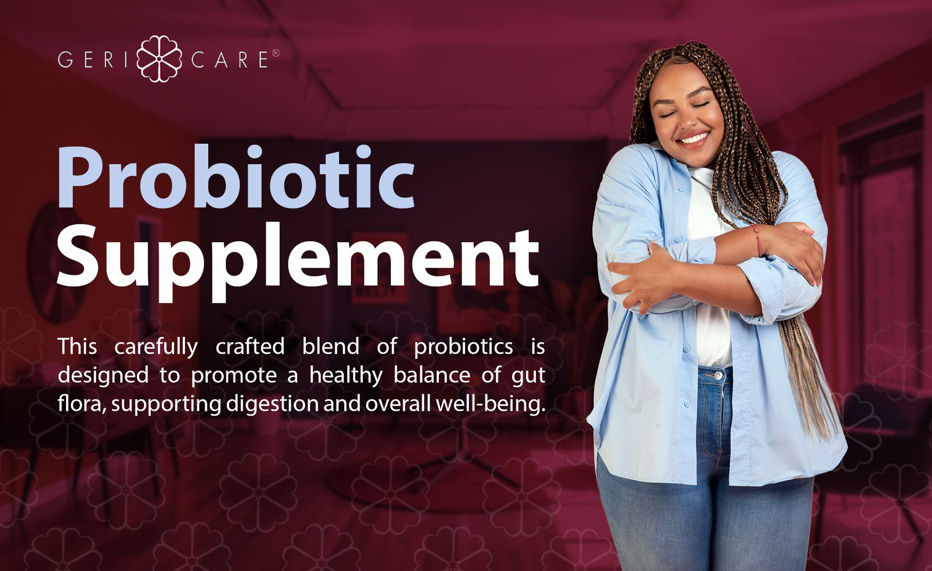 GeriCare Probiotic Lactobacillus, Support Digestive Health, Dietary Supplement Tablets, 50 Count (Pack of 1)