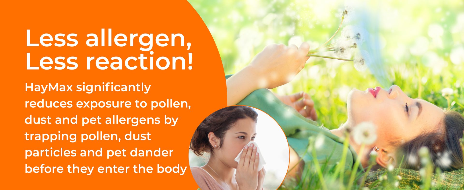 HayMax Allergen Barrier Balm Triple Tin Pure - Pack of 3 - Organic, Natural & Non-Drowsy Hay Fever & Allergy Relief Balm - Traps Pollen, Dust & Other Allergen Particles - Apply Around The Nose & Eyes