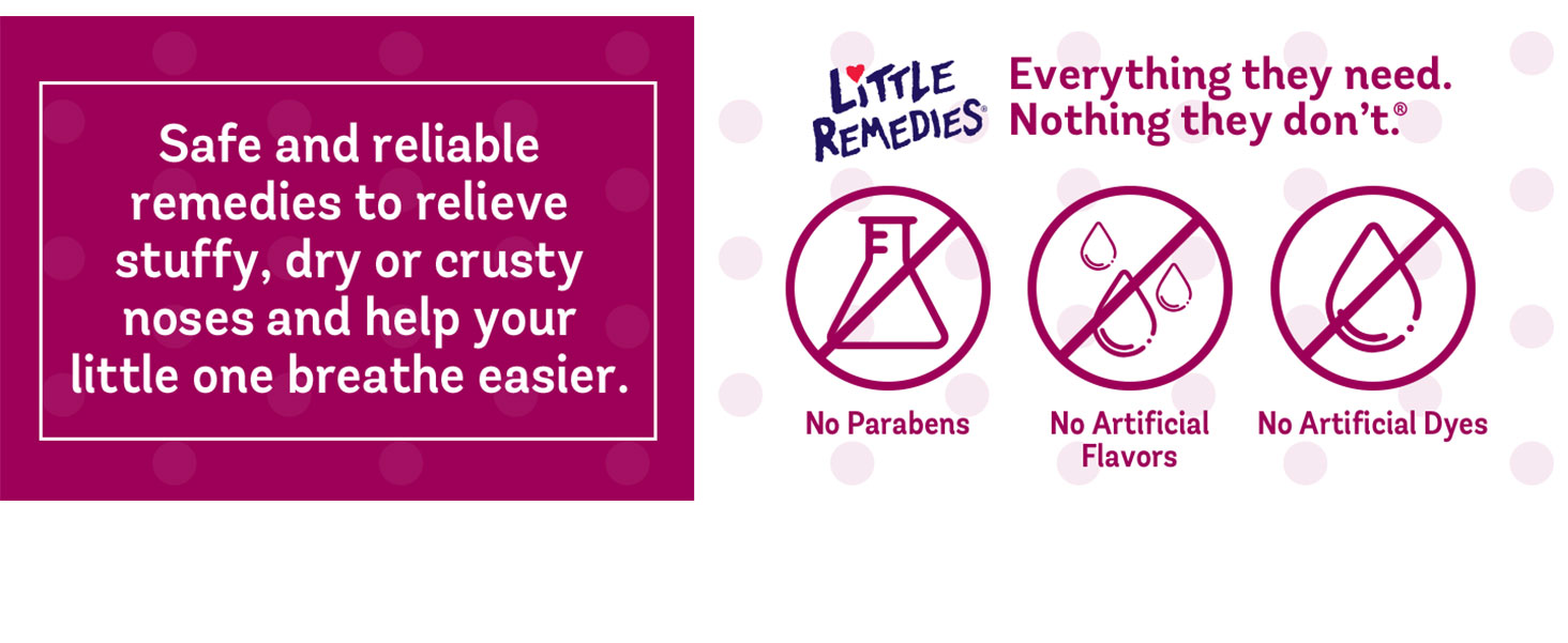 Little Remedies Sterile Baby Saline Nasal Spray and Drops, 0.5 Fl Oz, 3 Pk