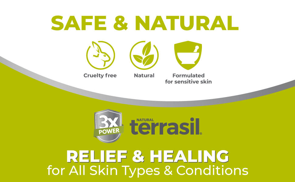 terrasil Jock Itch Cream + Soap Treatment Kit, .5oz Tube & 75g bar