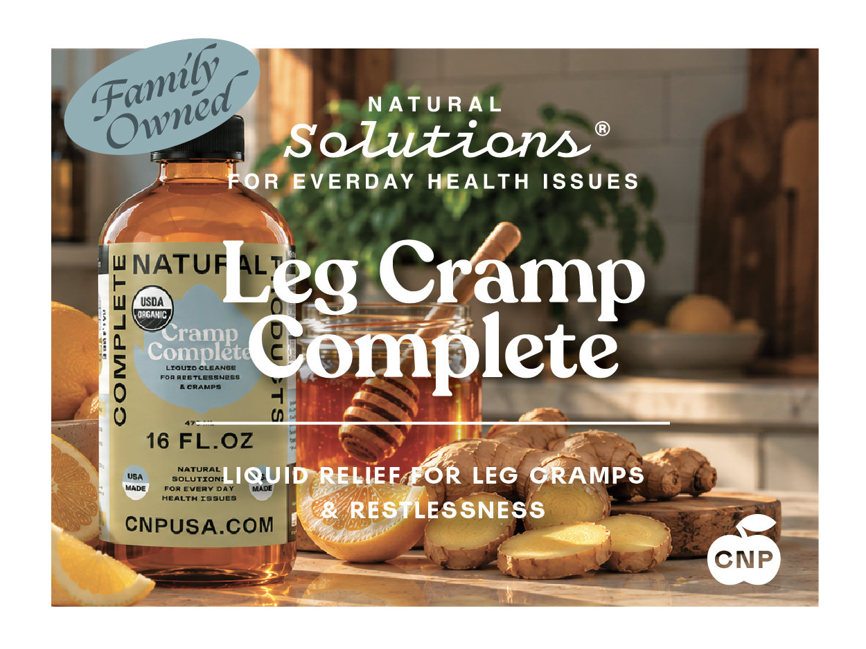 CNP | Leg Cramp Relief Liquid 16oz - ACV Ginger, Muscle Foot Support Aid