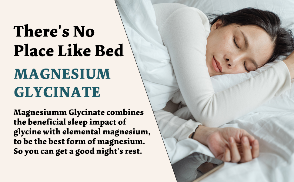 Magnesium Glycinate Supplement - Magnesium Supplement Magnesium Glycinate 300mg - 100% Chelated for High Absorption Vegan Essential Mineral Supplement 300 Capsules