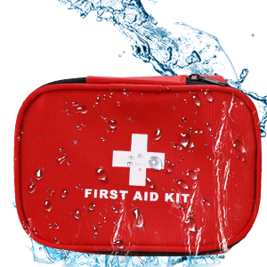 First Aid Empty Kit,Compact and Lightweight Waterproof First Aid Bag Empty with Zippered for Emergency at Home, Office, Car, Outdoors, Boat, Camping, Hiking(Bag Only) (2 Pack Fanny Pack)