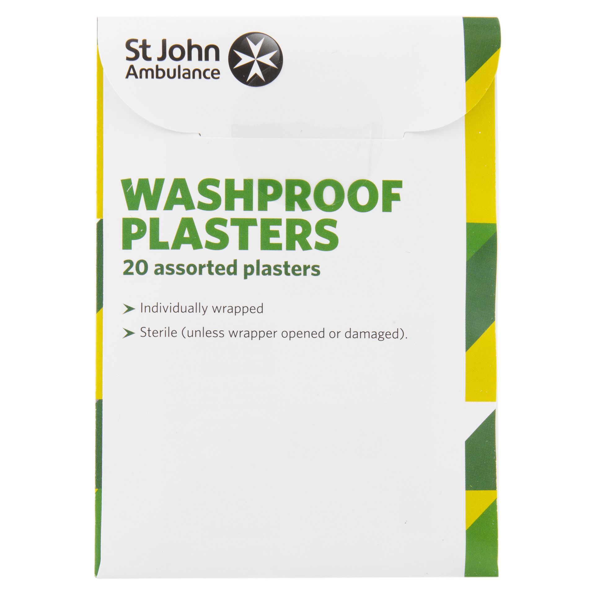 St John Ambulance Medium Workplace First Aid Kit | BS 8599-1:2019 Compliant | for 25 – 50 People | with Wall Bracket | Eco-Friendly Packaging