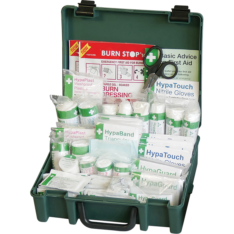 Safety First Aid Group Economy First Aid Kit BS 8599 Compliant, Small Fully Stocked