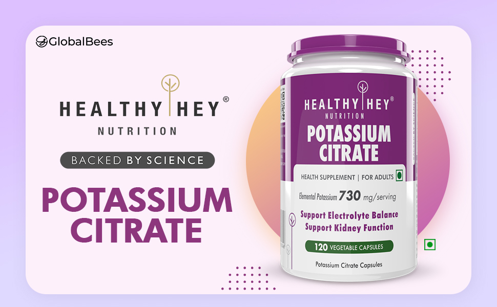 HealthyHey Nutrition Draslík Citrát - 120 Zeleninové kapsle