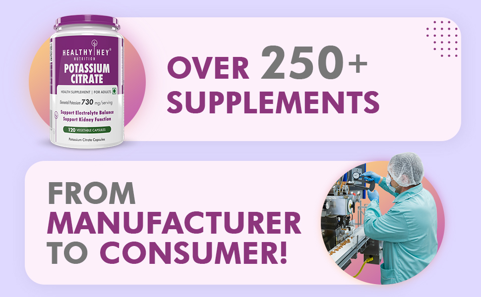 HealthyHey Nutrition Draslík Citrát - 120 Zeleninové kapsle