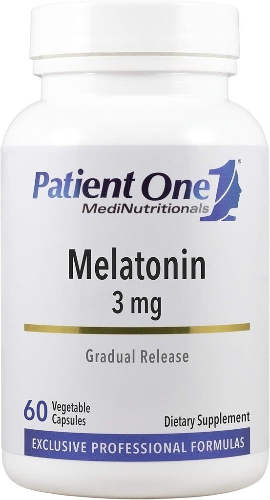 Pacient 1 Melatonin 3 mg Extended Release 124; Doplněk k podpoře klidového spánku a relaxace *