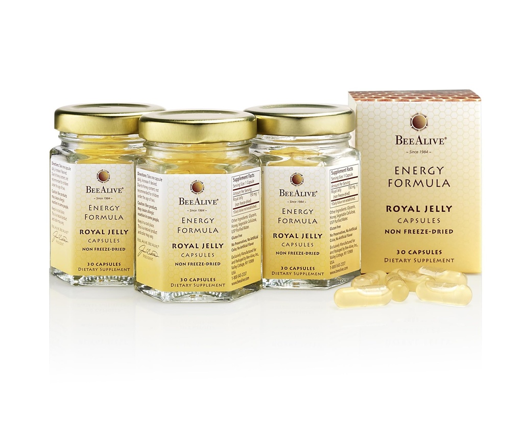 Royal Jelly Kapsle - 3 měsíční dodávka