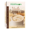 Nutmeg State Nutrition HealthyWise - High Protein Diet Drink - Weight Loss Cappuccino - 15g Protein - Low Calorie - Low Carb - Nízký cukr - 7 Servings Per Box (Vanilla Cappuccino)