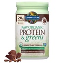 GARDEN LIFE Organic Chocolate Protein & Green, 21.51 OZ