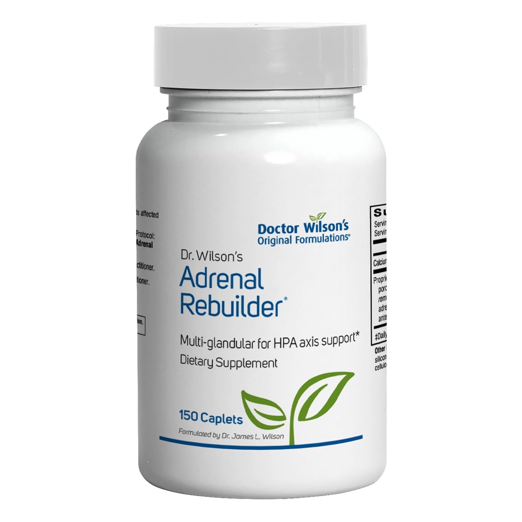 Adrenal Restavitel dr. Wilsona 150 Caplet multiglandular including Adrenal Cortex for Adrenal and HPA Axis Support *