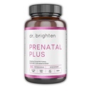 Dr. Brighty Prenatal Plus - Ženské Formulace, Aktivní B Vitaminy, Minerály, Antioxidanty pro těhotné nebo kojící matky, Non- GMO Vegan, No Gluten, No Soy - 180 Kapsle