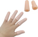 (20PCS) Gel Finger Sleeves, Finger Support, Silicones Finger Protectors, Waterproof, Finger Cots Great for Finger Craking, Finger Trigger.