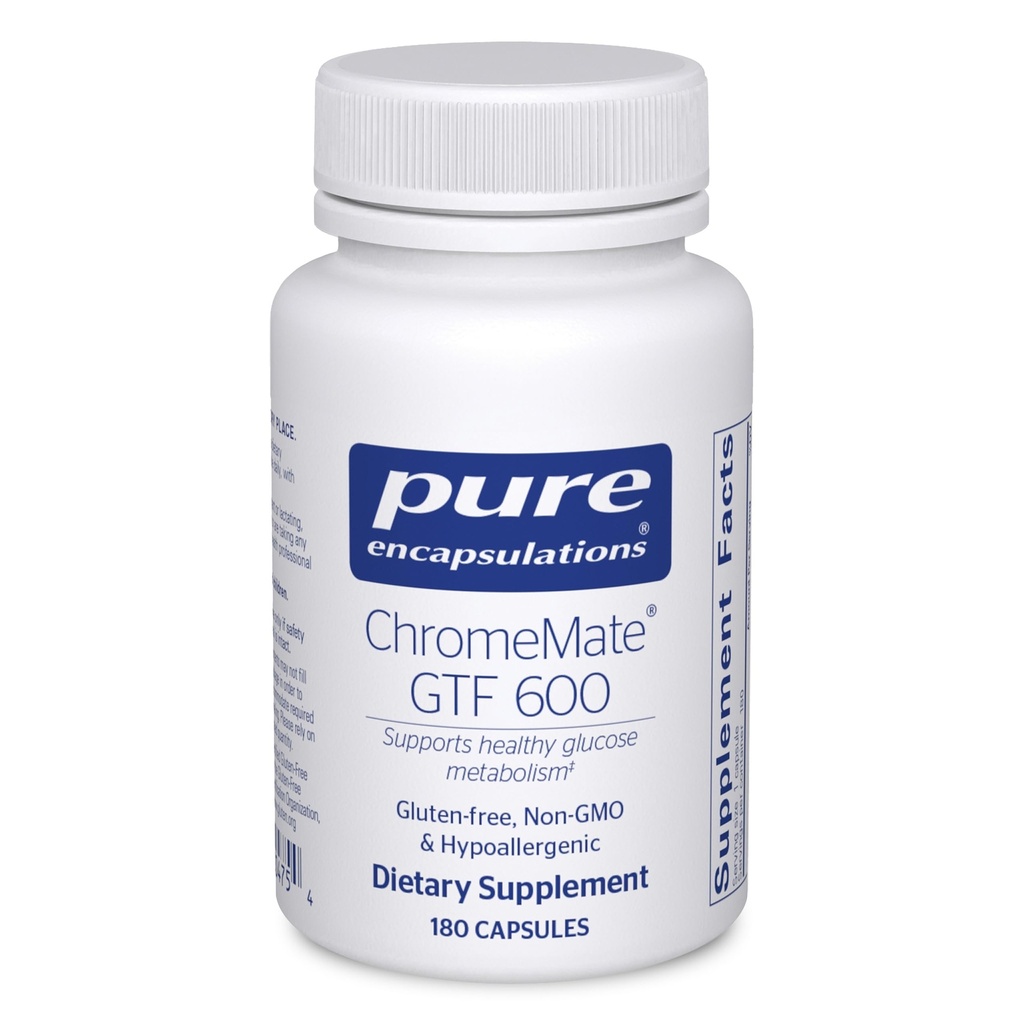 Čistá enkapsulace ChromeMate GTF 600 CZK 124; dodatek pro metabolismus a svalové hmoty * CZK 124; 180 Kapsle