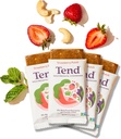 Tend Daily Nejlepší Prenatal vitamin Bar, Vyrobeno s organickými složkami pro těhotné a poporodní matky, Zahrnuje DHA, Vitamin D, B, Choline, Folát - Jahodová Patch (4ct)