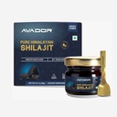 AVADOR 20 Grams Himalayan Shilajit Resin 20gm CLAS124; 0,7oz s 85 + stopové minerály CLAS124; High Fulvic Acid (zahrnuje zdarma Spoon)
