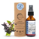 Organic Elderberry Mist (Sambucus Nigra) Liquid Extract - Extra silný imunitní boost pro děti a dospělé - Vysoké Flavonoid úrovně, Easy Absorpce, Non- GMO, Vegan - 120- Day Supply