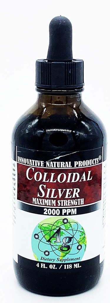 Koloidní stříbro 2000 PPM (4 oz) od Innovative Natural Products