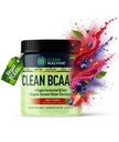 Clean BCAA - 2: 1: 1 Potraviny Sourced BCAA Powder & Coconut Water Electrolytes Recovery & Amino Energy Supplement - Award Winning Vegan Amino Acid Supplement - 30 Služeb (30, Ovocný punč)