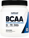 Nutricost BCAA Powder 2: 1: 1 (90 Servings, No Flavor Added) - Aminokyseliny s rozvětveným řetězcem