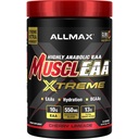 ALLMAX MUSCLEAA Xtreme, Cherry Limeade - 532 g Prášek - Poskytuje EAA, BCAA & Hydration - Až 30 Služeb