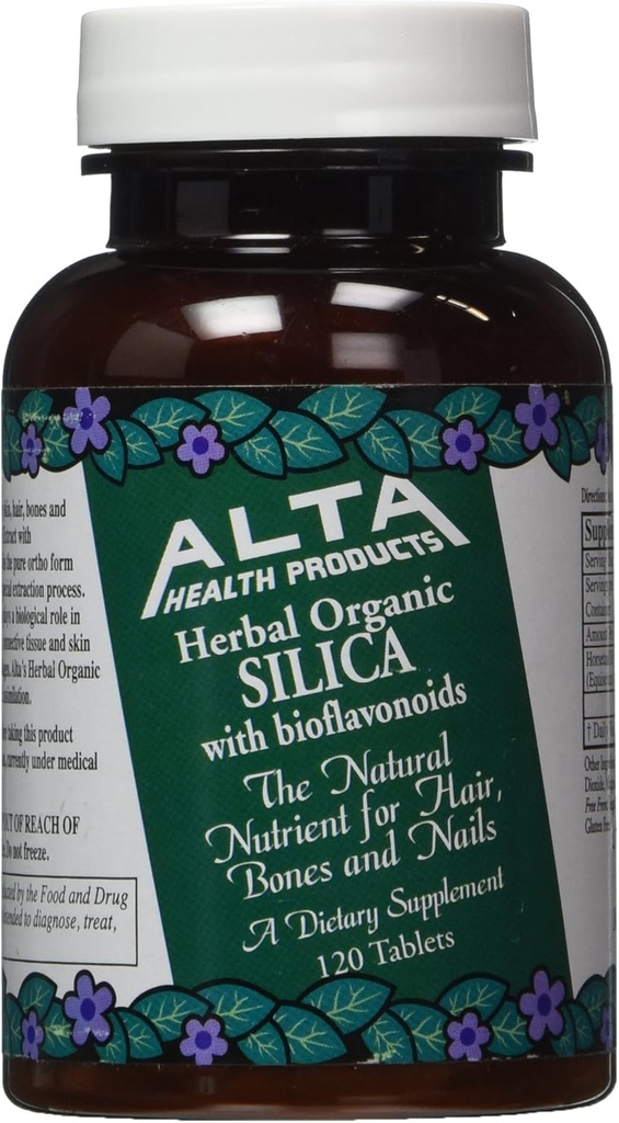 Alta Health Products - Silica S bioflavonoidy, 500 mg, 120 tablet