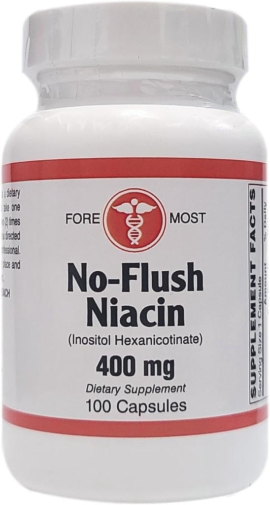 No- Flush Niacin - 400 mg - 100 tobolek