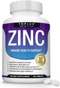 Zinek doplněk 50mg pro imunitní podporu - čistý přírodní oxid zinečnatý na posílení imunitního systému, kůže a antioxidant podpora, vysoká účinnost imunitního booster, pro muže ženy, 100 tablet