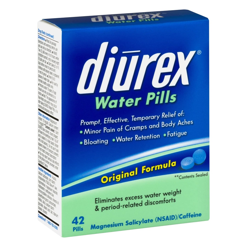 Diurex Water Pills Původní vzorec - 42 Pills