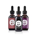 Drop doplňky organické stopové minerální kapky, bezinky a vitamín B12 Kapky Bundle