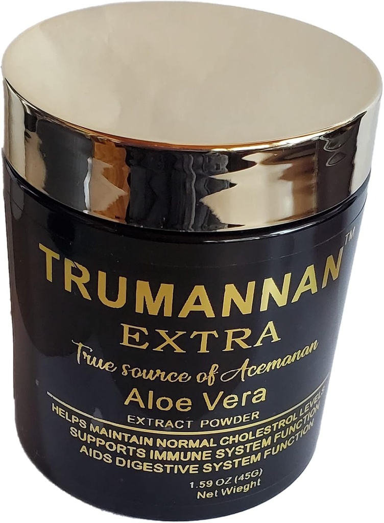 Aloe Vera Extract Powder 40 Procento acemannan Rovná 250 Kapsle Koncentrované jiné než GMO 100 Procento přírodní košer Vegan