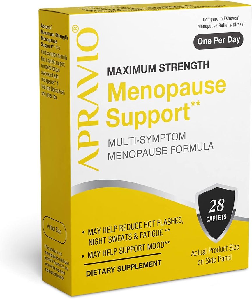 Menopauza Support, Menopauza Relief pro ženy, snížení návaly horka, noční poty a mood swings, Maximální síla Hormon Balance, 28ct
