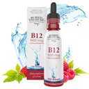 Poklad pohřben B12 Kapky - 1000mcg Vitamin B12 Methylkobalamin per Serving, 120 Doručování - Sublingual B12, Alcohol- Free, Vegan, Malina Flavor, 2 oz Lahvička, Graduated Dropper Accurate Dosing