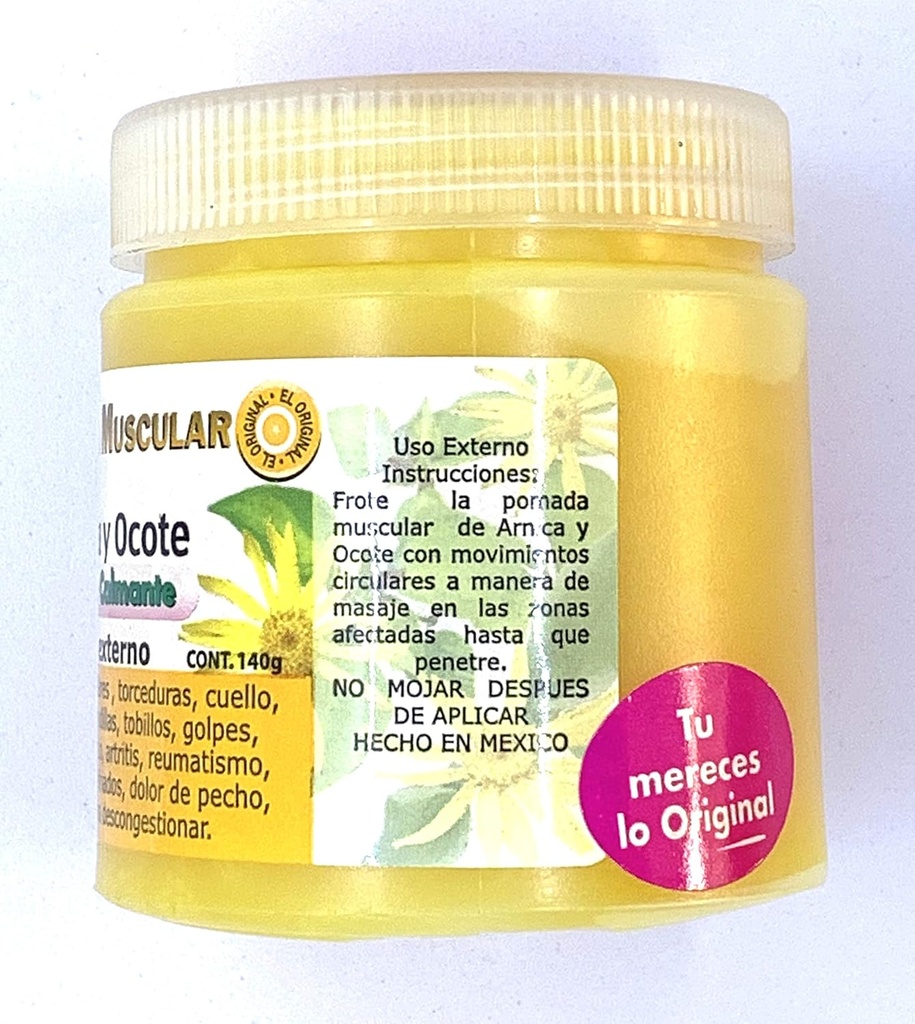 Muscle Pomade s heřmánkovým a ocotem Pine výtažky 140gry.