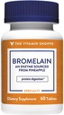Vitamin Shoppe Bromelain 500MG & 2000 GDU, podporuje protein Digestion & Absorpce, enzym Sourced from Ananass (60 Kapsle)