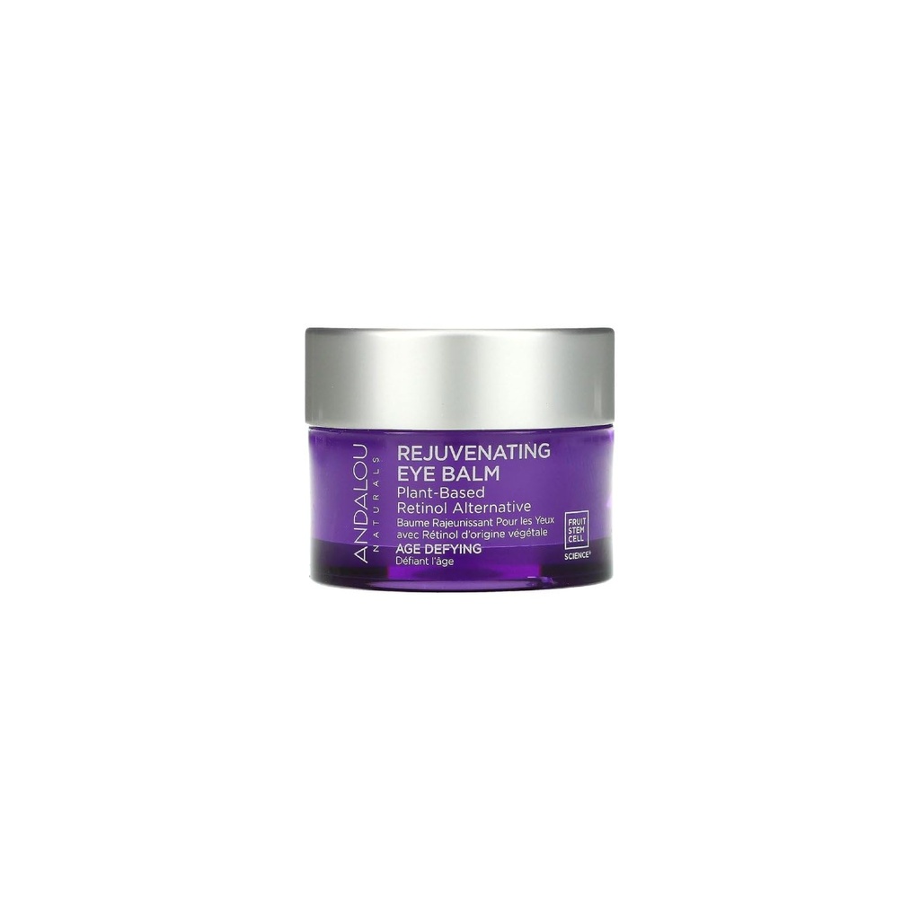 Andalou Natural Age Defying Plant- Based Retinol Alternative Eye Balm, 0.45 OZ