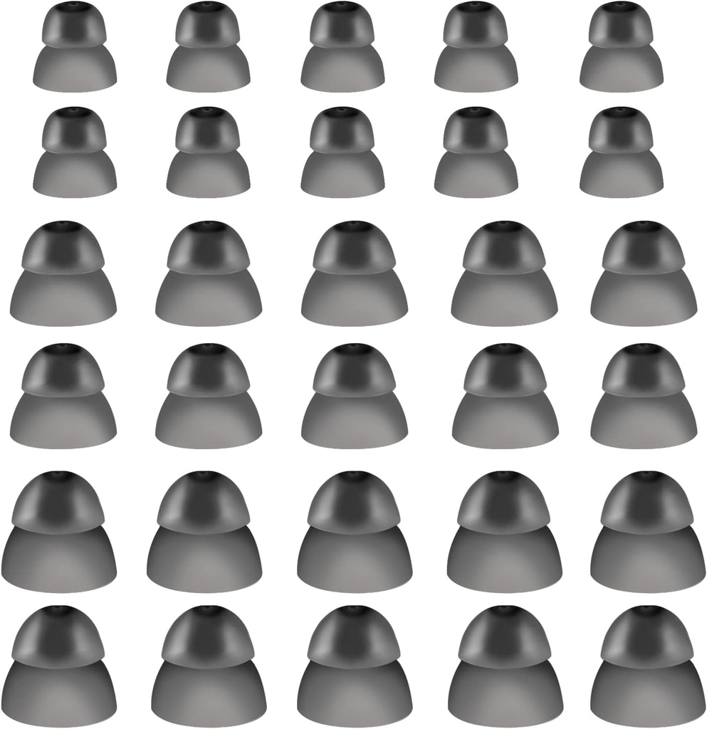 30 Pcs Silicone pomoc sluchu Domes pomoc sluchu Ušní Domes Pomoc sluchu Domes Ušní Tipy pro resound určitě fit styl RIC RITE a Open Fit BTE zesilovač sluchu (velký, střední, malý)