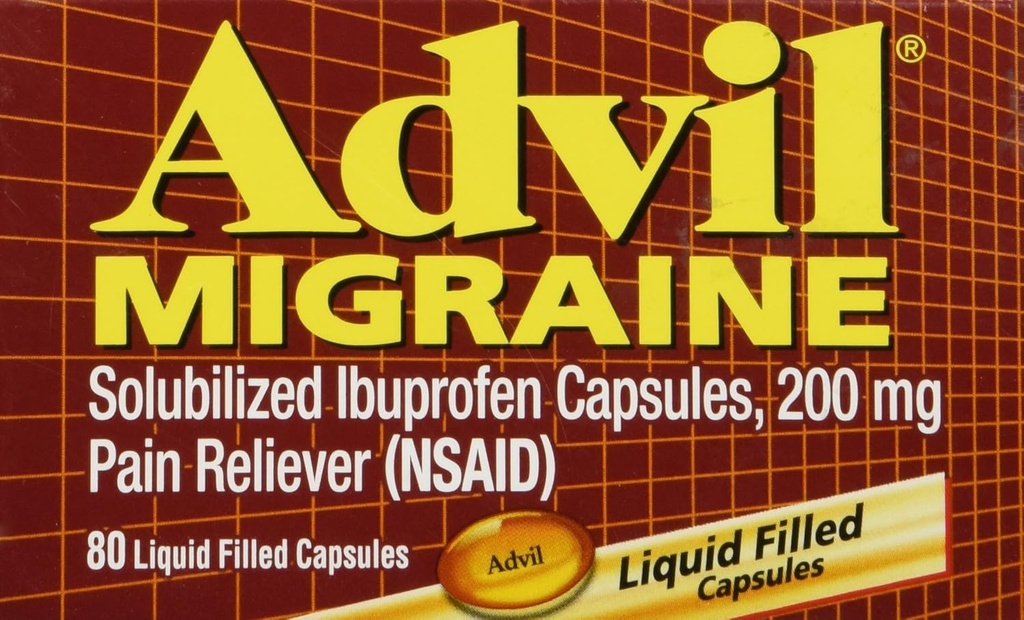 Advil Migréna - 80 Tekuté tobolky