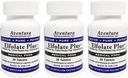 Plus ® 3mg 3 balení L- methylfolát methyl folát methylfolát lékařský doplněk stravy Profesionální síla aktivní čistý potenciál 30 tablet