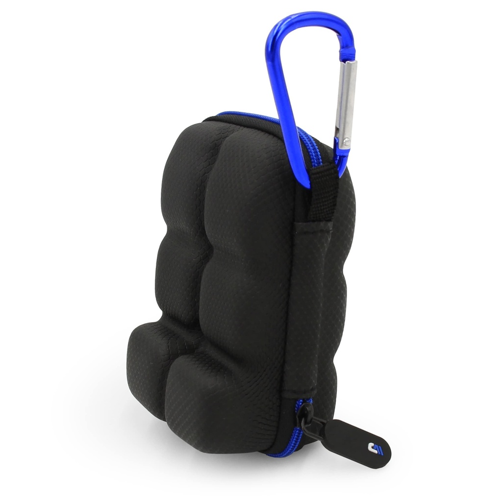 CASEMATIX ASTHMA Inhaler Holder Případ hodí dva standardní záchranné inhalátory s Lanyard a Clip na Keychain karabina, zahrnuje pouze ASTHMA případ