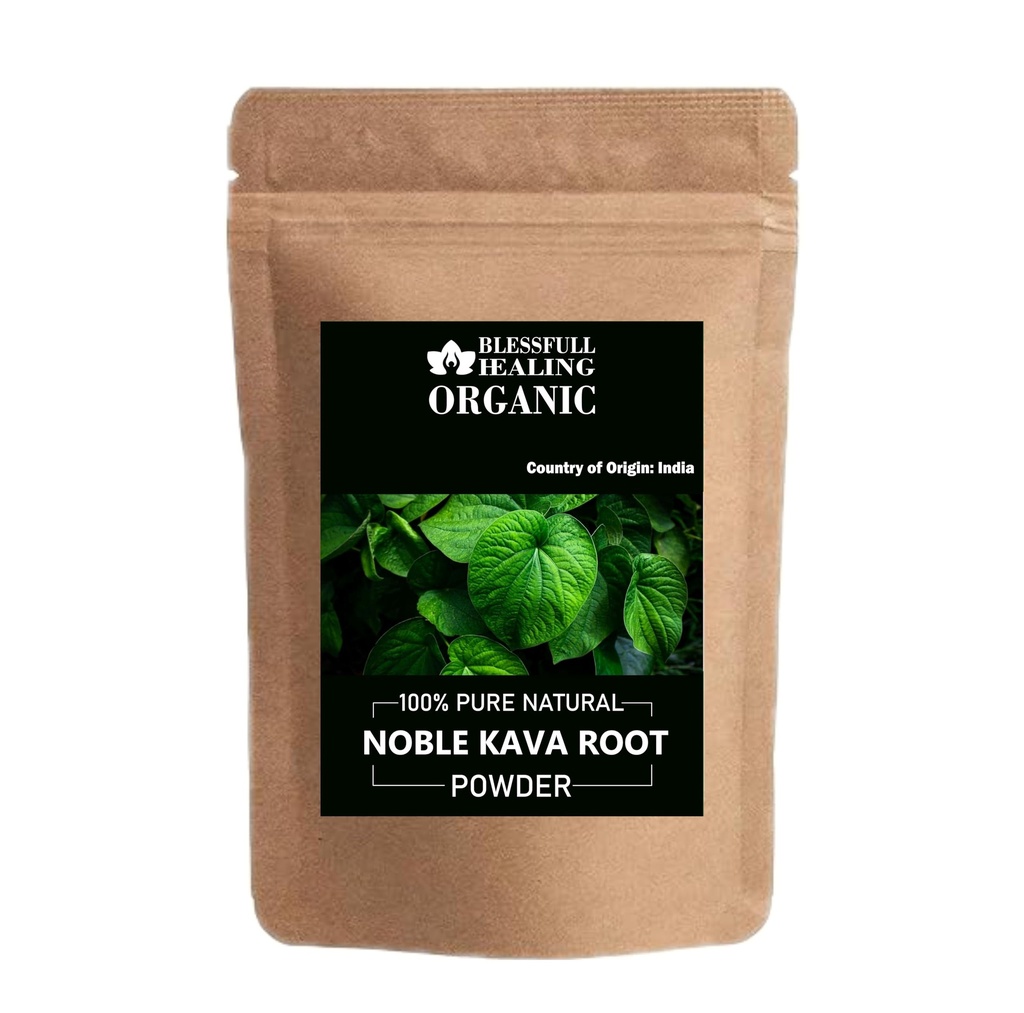 Organic Noble Kava kořenový prášek 100% čisté přírodní 100 Gram / 3.52 oz