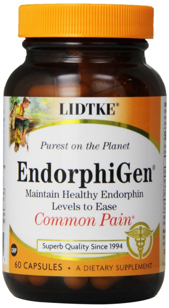Lidtke Technologies Endorphigen Kapsle, 60 Počet