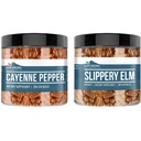 Pozemské živly Cayenne Pepper & Slippery Elm Bundle (200 Kapsle každý) Čisté a neředěné, Žádné přísady