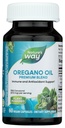 Příroda je Way oregano olej, imunitní a antioxidant Supplement, * 75-85% Carvacol per Serving, gluten zdarma, 60 Vegan Kapsle