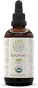 HerbEra Eleuthero B120 USDA Organic Tincture CLAS124; Alkoholicko-Free Extract, High- Potency Herbal Drops CLAS124; Certified Organic Eleuthero (Eleuterococcus Senticosus, Sibiřský ženšen) Sušený kořen (4 oz)