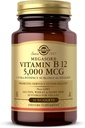 Solgar Vitamin B12 5000 mcg - 30 Nuggets - Promotes Nervous System Health - Non- GMO, Vegan, Gluten & Dairy Free - 30 Služeb