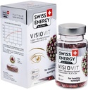 VIISOVIT Lutein + Blueberry Extract, pro zdravé vidění, 30 udržovaných uvolňovacích tobolek